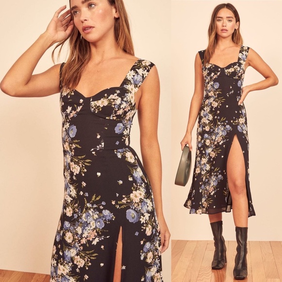 Reformation Dresses & Skirts - Reformation Fulton Midi Dress In Coronet